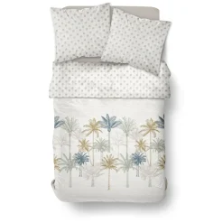 Housse de couette en coton SUNSHINE 16.3 Blanc