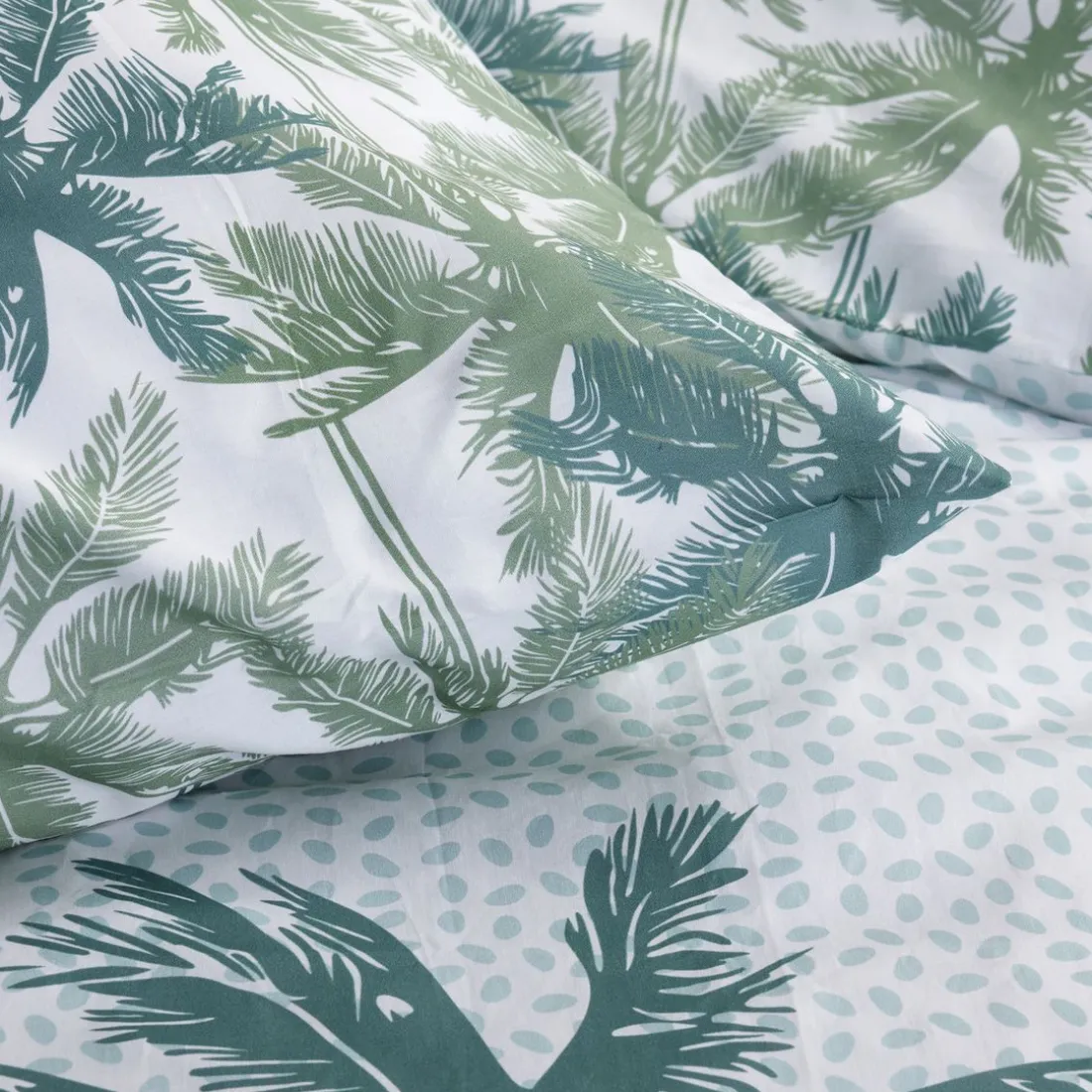 Housse de couette en coton SUNSHINE 16.6 Blanc
