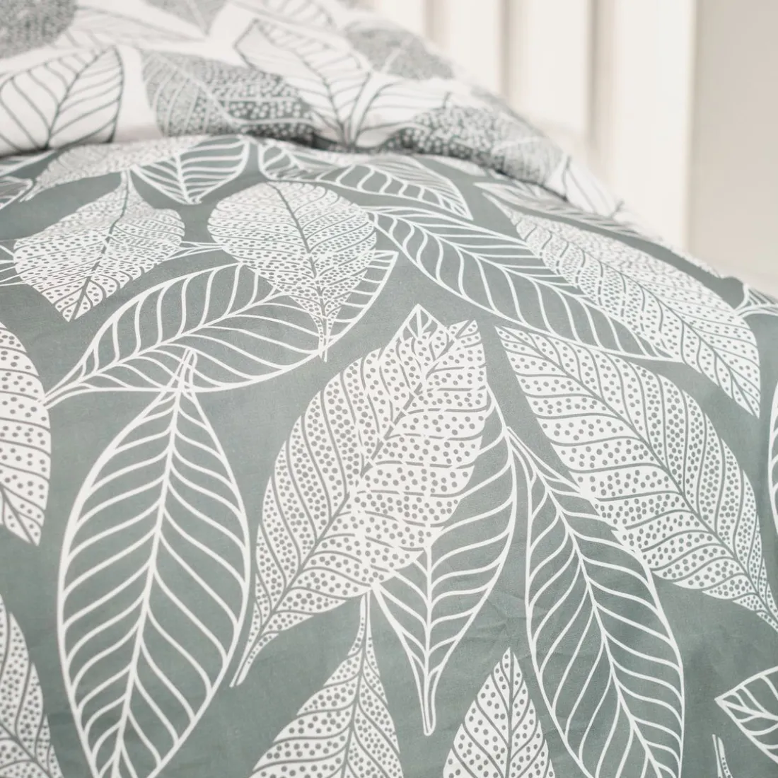Housse de couette en coton FLANELLE 2.5 Vert