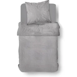 Housse de couette en gaze de coton 150g/m² WEB acier
