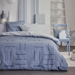 Housse de couette en Polyester 72g/m² CRAZY 7.1 Bleu 240 x 220 cm