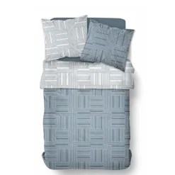 Housse de couette en Polyester 72g/m² CRAZY 7.1 Bleu 240 x 220 cm