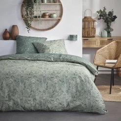 Housse de couette en Polyester 72g/m² CRAZY 7.4 Vert 240 x 220 cm