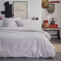 Housse de couette en Polyester 72g/m² CRAZY 7.5 Blanc 240 x 220 cm