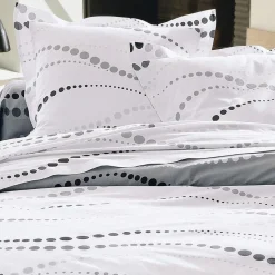 Housse de couette motif à pois - Multicolore