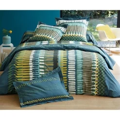 Housse de couette motif ethnique coton Becquet - Unique