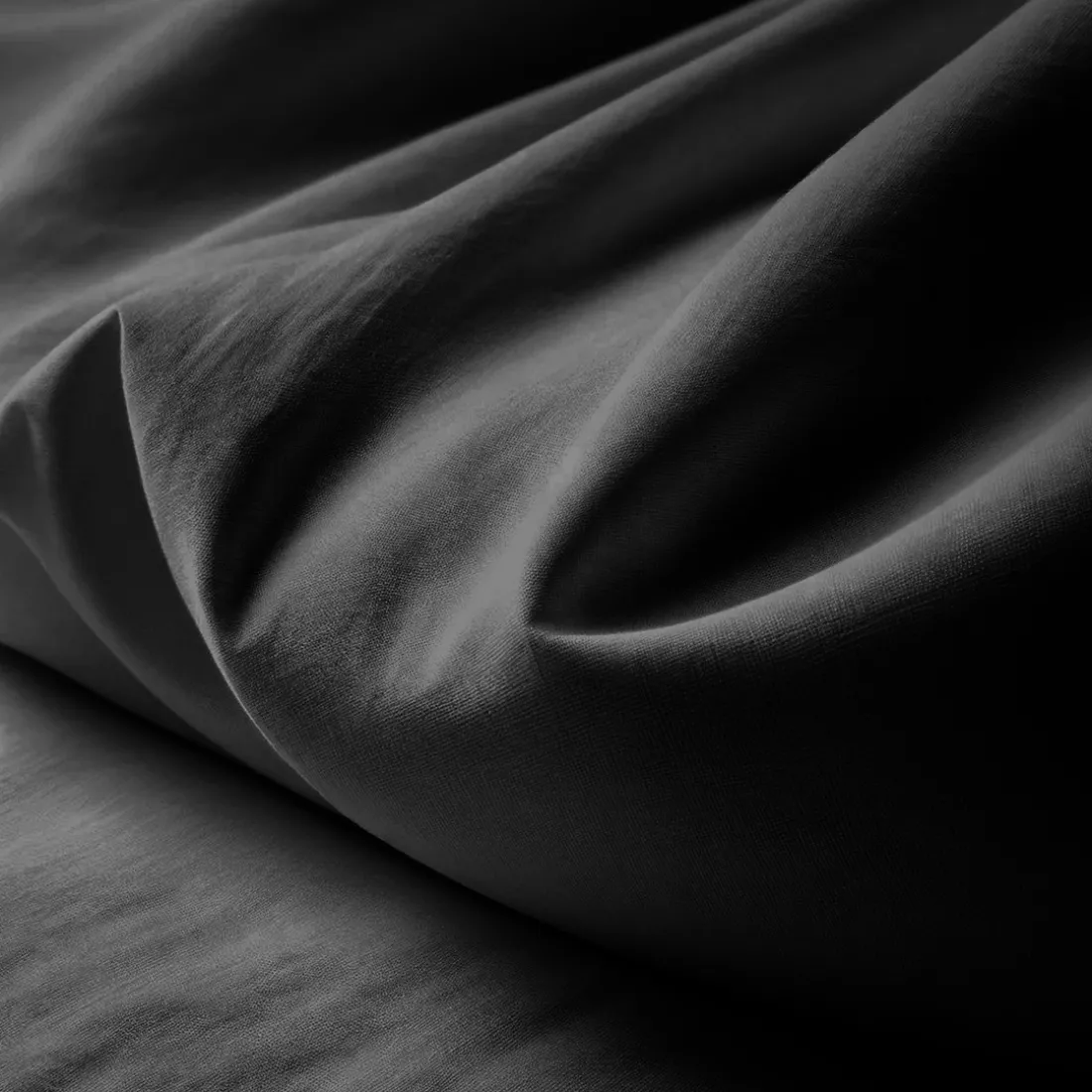 Housse de couette polycoton TERTIO® - Noir