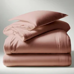 Housse de couette polycoton TERTIO® - Rose Blush
