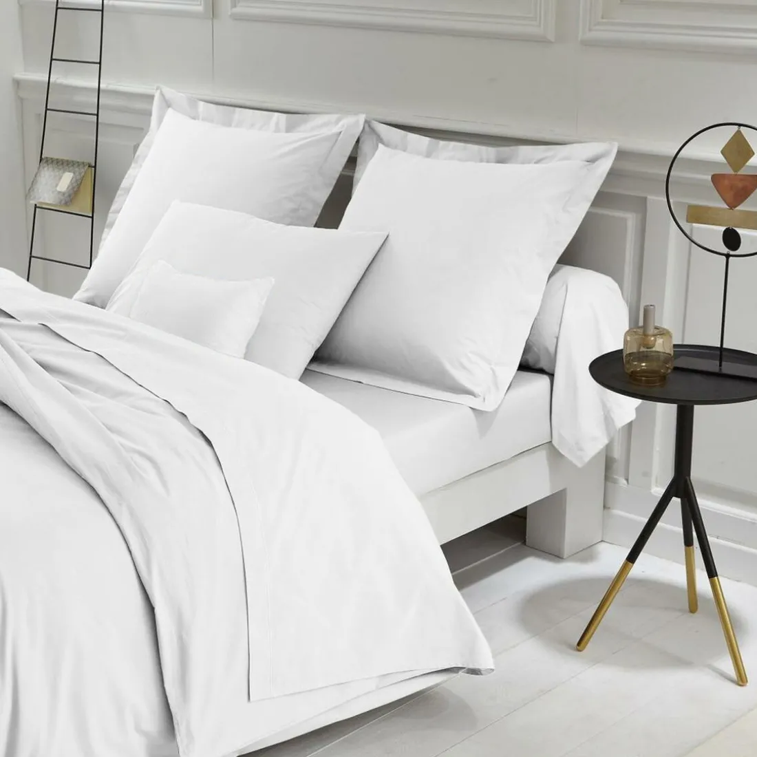 Housse de couette polycoton TERTIO® - Blanc