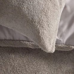 Housse de couette Polyester TEDDY BIEN AU CHAUD Beige