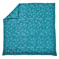 Housse De Couette Sac 2 Faces LUPINS Emeraude