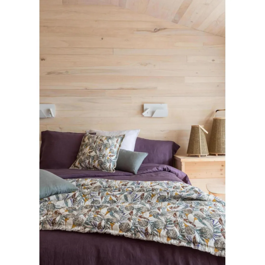 Housse de couette Zeff Raisin 240 x 220
