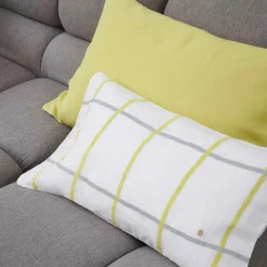 Housse de coussin CARL Bergamote 50 x 30