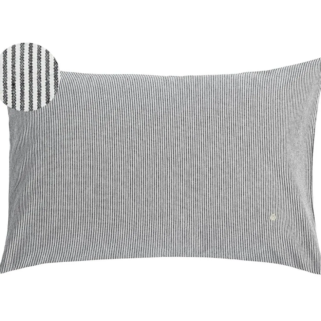 Housse de coussin FINETTE Caviar 60 x 40