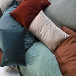 Housse de coussin MONA Celadon 80 x 80