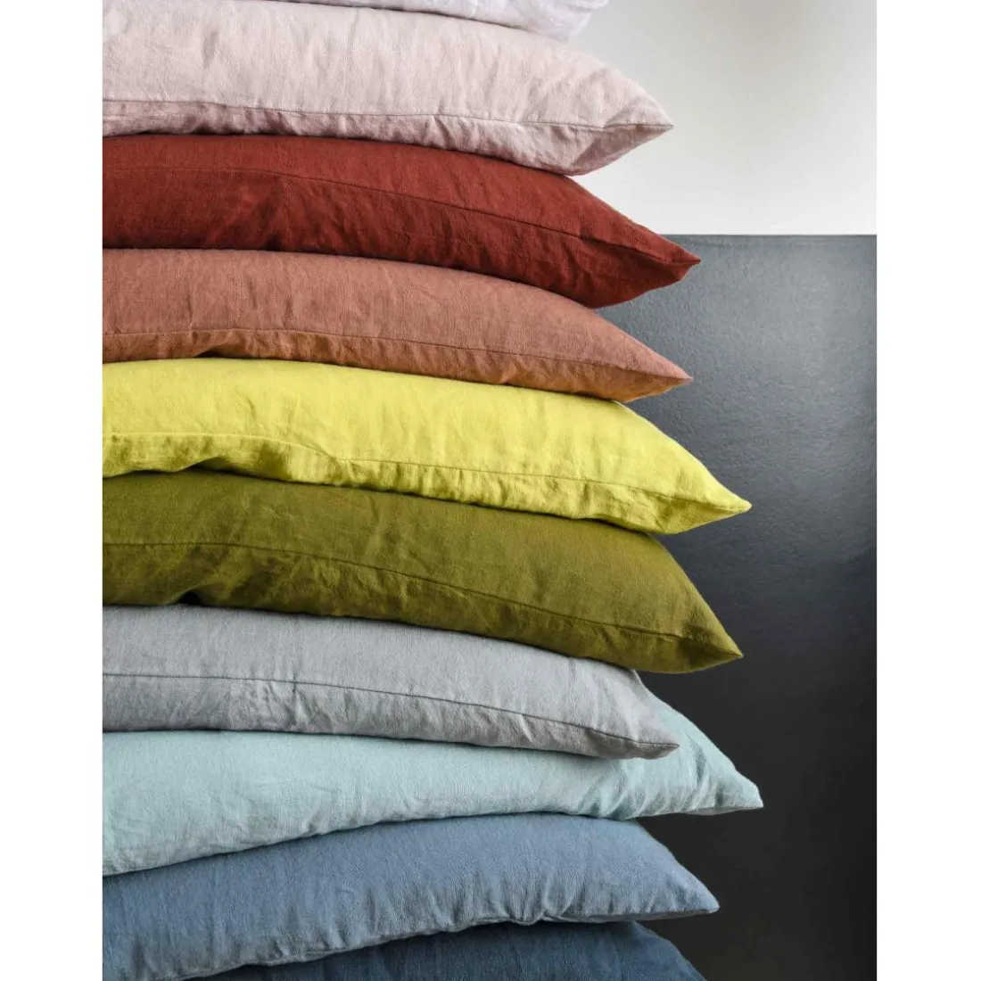 Housse de coussin MONA Celadon 80 x 80