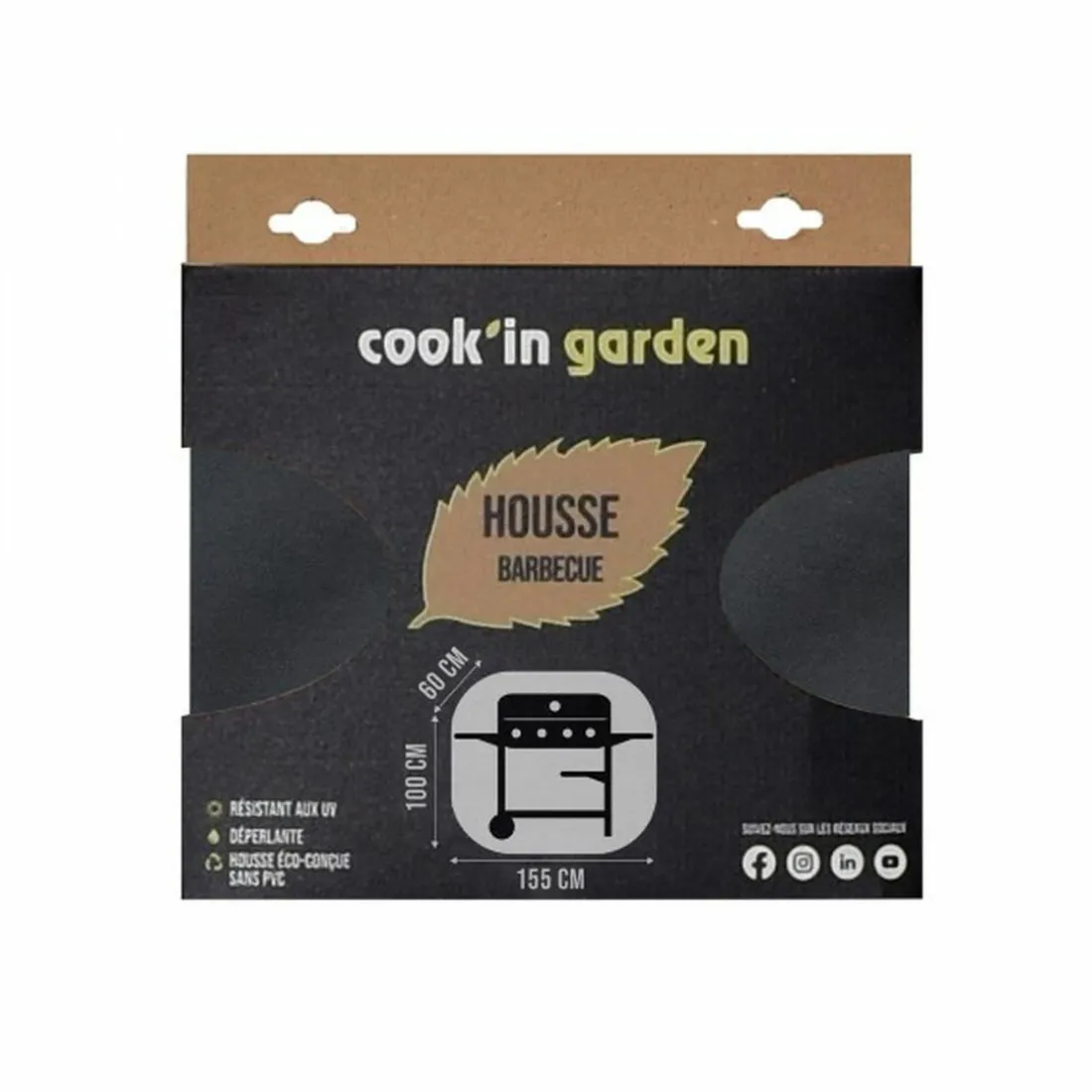 Housse pour barbecue et plancha COV006