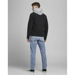 Jean à coupe ample Relaxed Fit Bleu en coton Felix