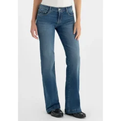 jean droit en coton Kara
