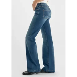 jean droit en coton Kara