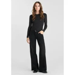 jean droit noir Tess
