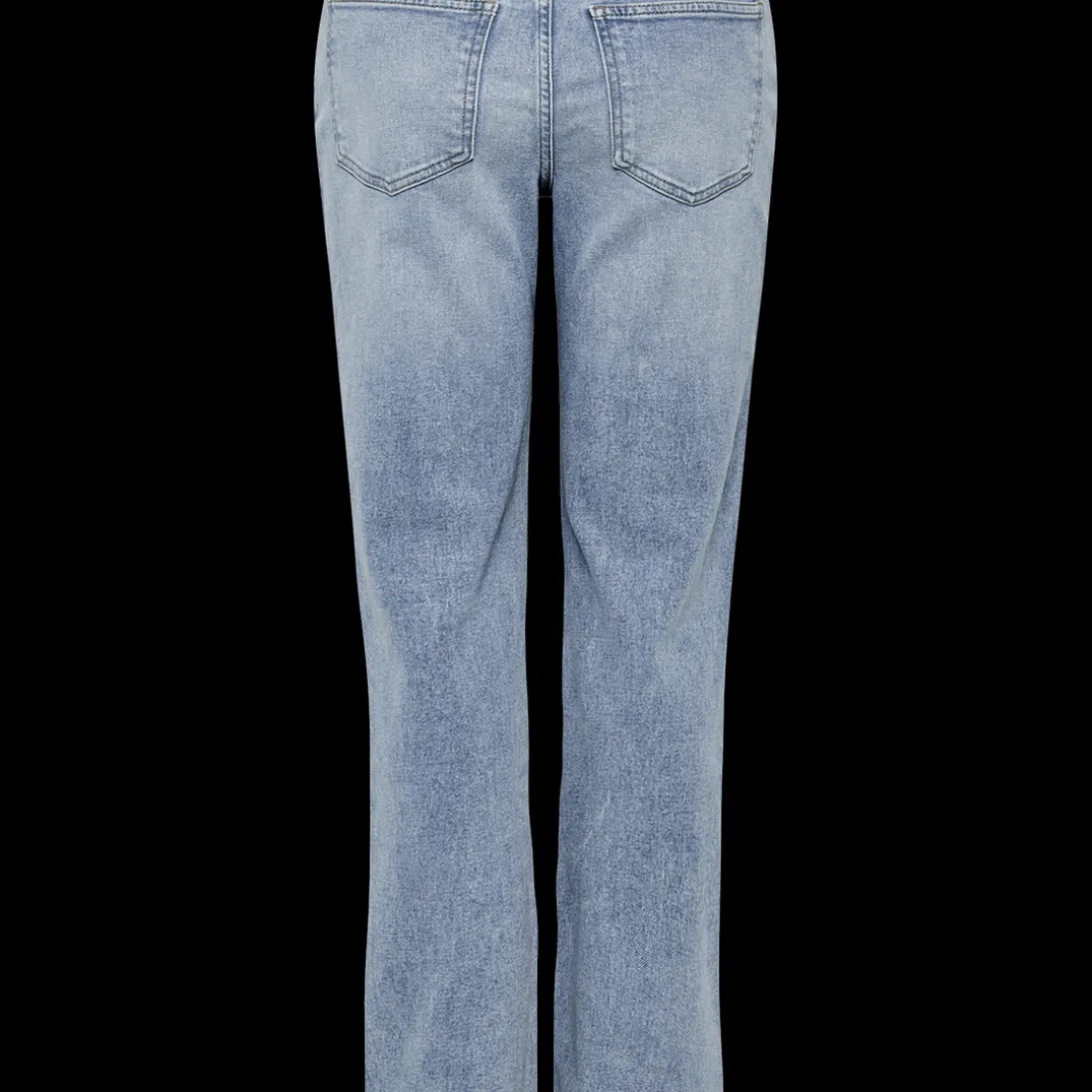 Jean droit bleu denim Kelly