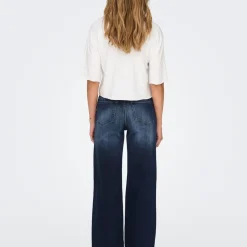 Jean droit Madison - Bleu Denim en coton Eden