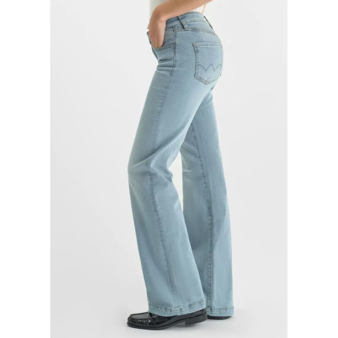 jean Flare en coton Lina
