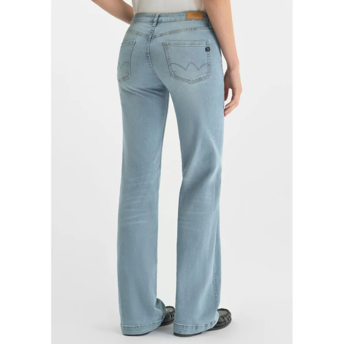 jean Flare en coton Lina