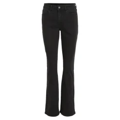 Jean flare Lbd Osc Betty noir en coton Xia