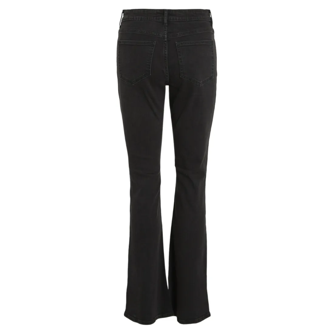 Jean flare Lbd Osc Betty noir en coton Xia