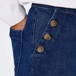 Jean Flare ONLMADISON - Bleu en coton Wynn