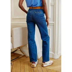 Jean IMOGEN wash en coton bleu moyen