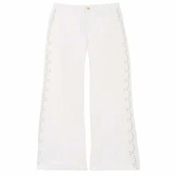 Jean POEMA blanc en coton