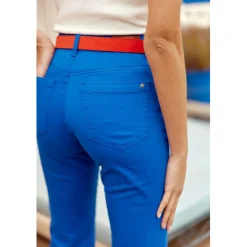 Jean POEMA bleu en coton