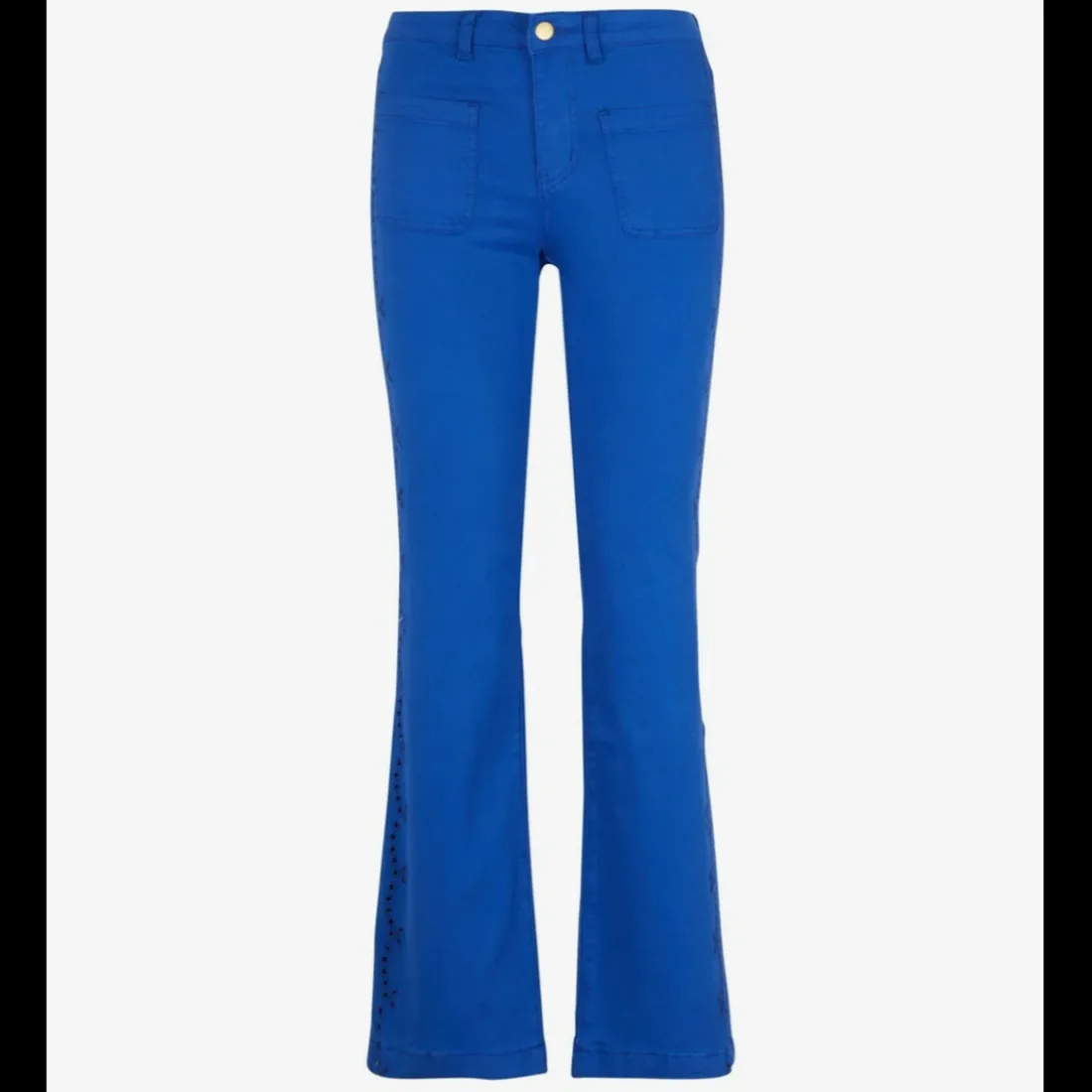 Jean POEMA bleu en coton