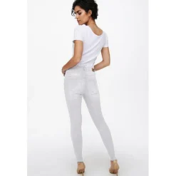 Jean skinny blanc en coton Vivi