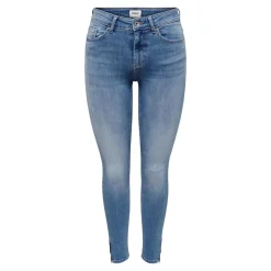 Jean skinny bleu en coton Lily