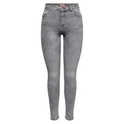 Jean skinny gris en coton Jade