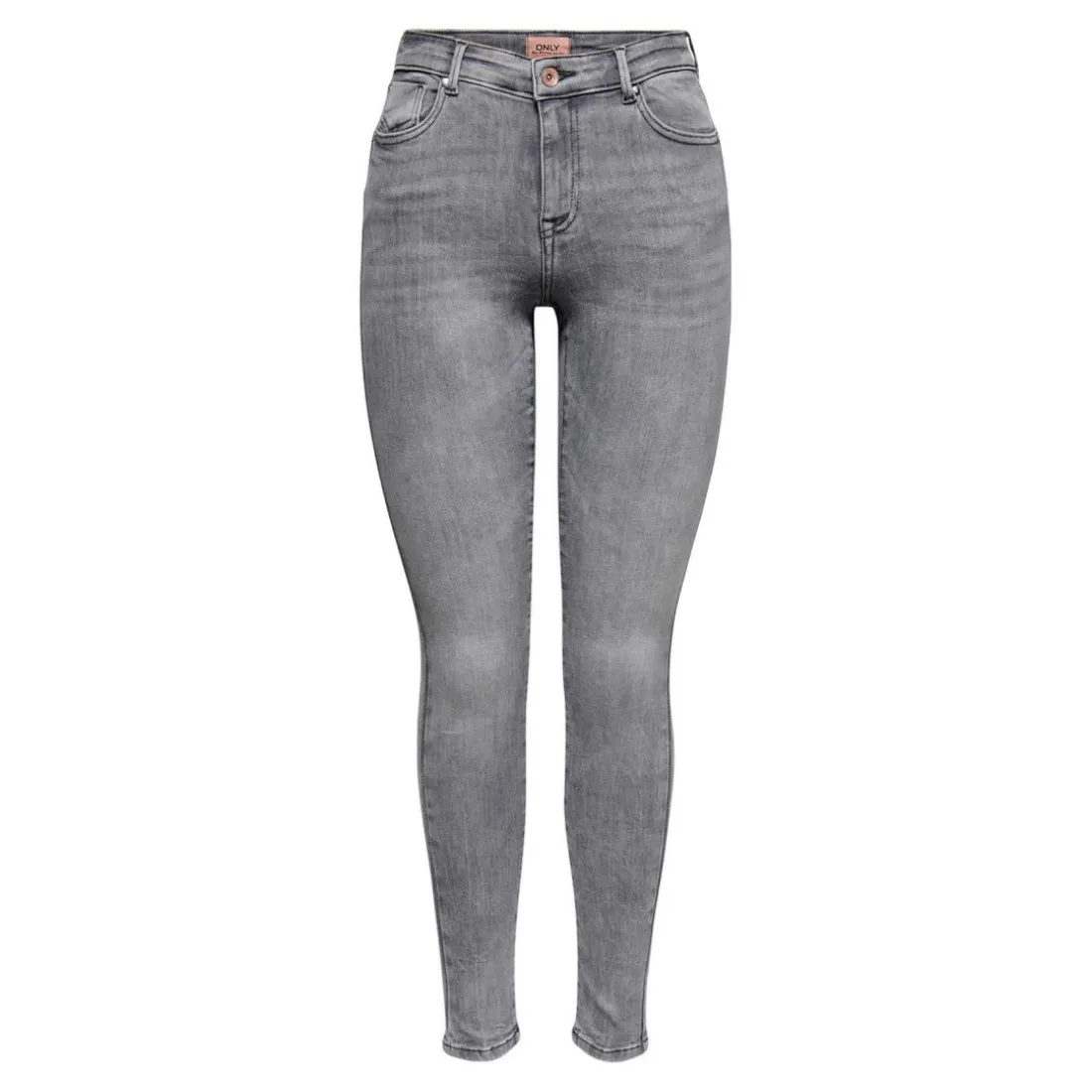 Jean skinny gris en coton Jade