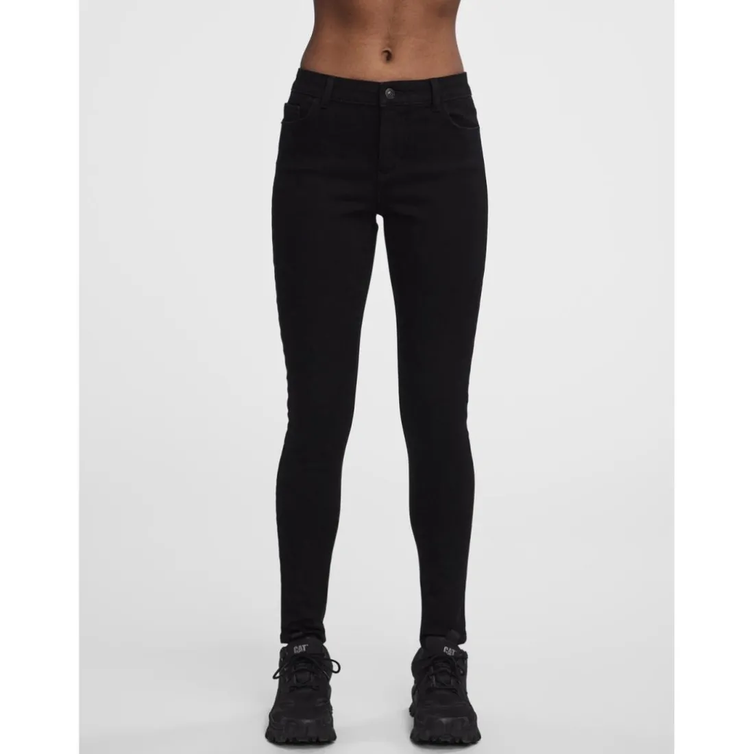 Jean skinny noir en coton Ruby