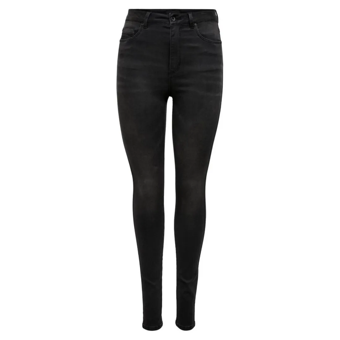 Jean skinny noir en coton Ida