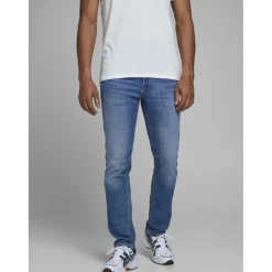 Jean slim Fit Bleu en coton Trent