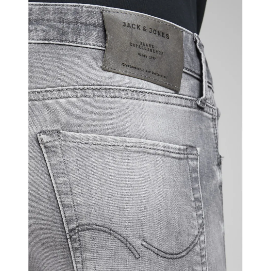 Jean slim Fit Gris en coton Jules