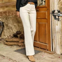 Jean SONNY beige en coton