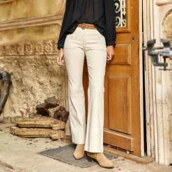 Jean SONNY beige en coton