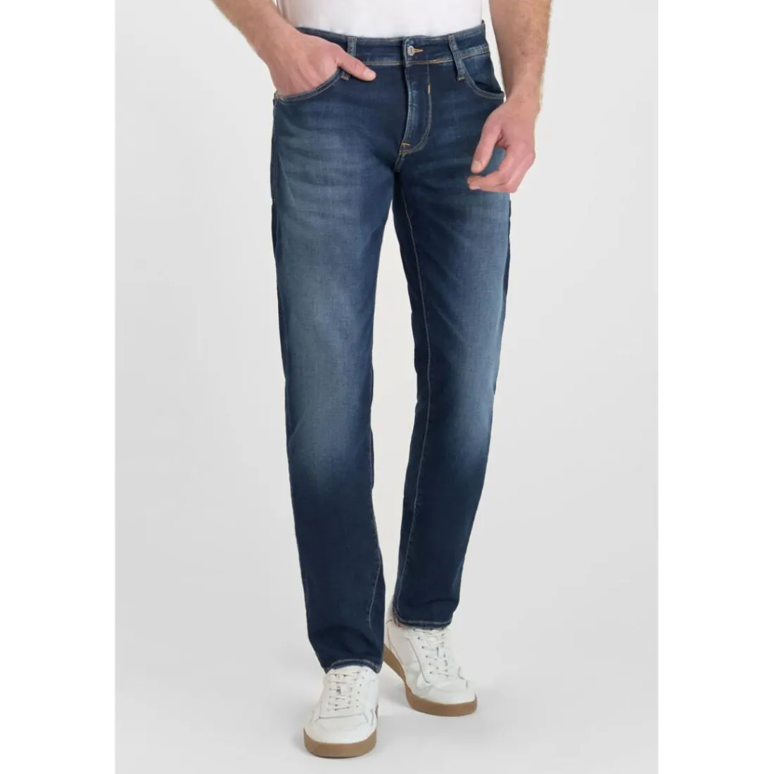 Jeans ajusté BLUE JOGG 700/11, longueur 34 bleu Rudy