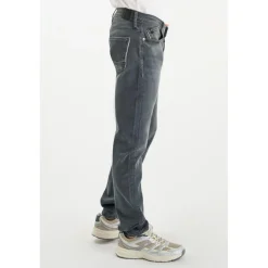 Jeans ajusté BLUE JOGG 700/11, longueur 34 gris Mads en coton