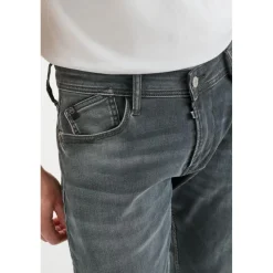 Jeans ajusté BLUE JOGG 700/11, longueur 34 gris Mads en coton