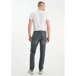 Jeans ajusté BLUE JOGG 700/11, longueur 34 gris Mads en coton